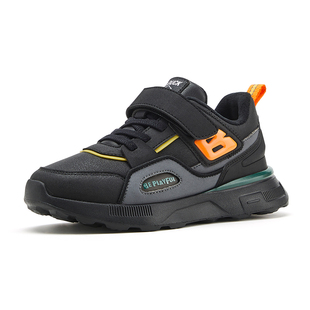 B.Duck小黄鸭童鞋男童运动鞋二棉2025冬季新款儿童鞋子大童棉鞋潮