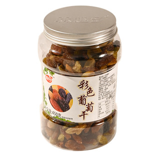 百果堂葡萄干500g新疆特产酸甜黑加仑蜜饯果脯休闲小零食免洗无沙