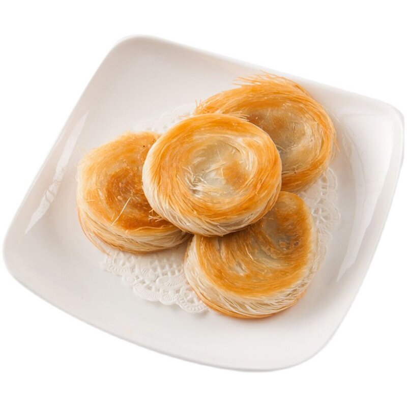 金丝饼千丝饼手工酒店点心半成品冷冻油炸银丝饼拉丝饼盘丝饼早餐