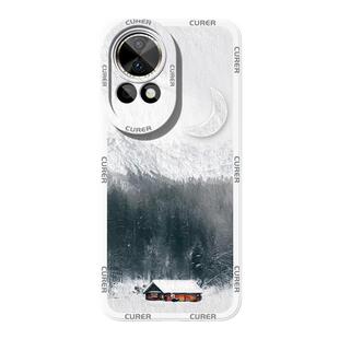 适用华为nova12手机壳2024新款的华为novo11pro高端10SE青春版9z保护套8i全包防摔7活力液态硅胶风景外壳