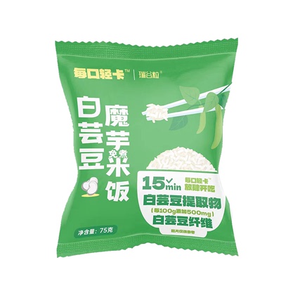 瑞谷粒白芸豆魔芋免煮米饭