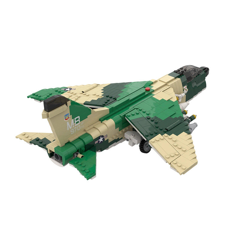 A-7D海盗船II战斗机积木玩具模型