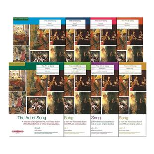 英皇考级 艺术歌曲集 低音中音和高音声部与钢琴 修订拓展版 彼得斯原版乐谱书 The Art of Song Medium-Low High Voice and piano
