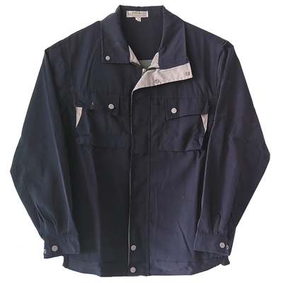 立领加厚工作服套装男耐磨秋冬