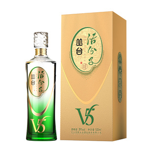 【年货节】丛台酒活分子V5浓香型白酒39度500ml送礼宴请礼盒装