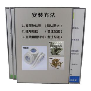 诊所规章制度牌 护士医师工作职责上墙 卫生室医疗废物管理标识牌