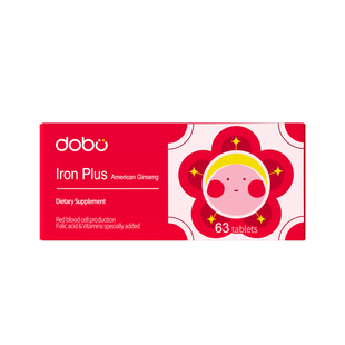 花旗参补铁剂补铁养气血女性孕期补铁片气血不足缺铁补气血正品