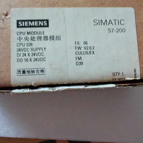 6ES7216-2AD23 西门子S7-200CPU模块 PLC工控配件