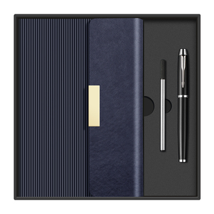 定制笔记本礼盒套装皮质商务高档轻奢年会实用伴手礼品私人送客户精致高级感节日纪念活动小礼物本子可印logo