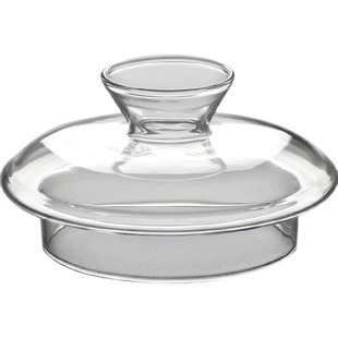 养生壶玻璃盖花茶烧水壶煮茶壶盖子配盖可加水进水孔中空注水壶盖