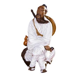 石湾公仔陶瓷吕洞宾吕祖工艺摆件假山盆景风水仙家道佛八仙过海