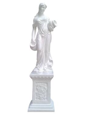 欧式风玻璃钢户外落地雕塑艺术品