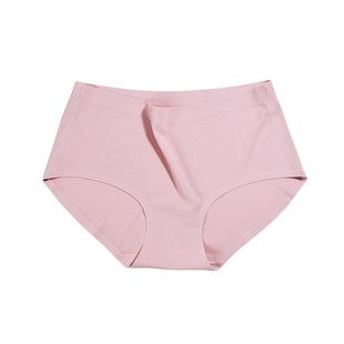 3条装 内裤无痕女抗菌透气女生冰丝款夏季薄款一片式简约舒适中腰