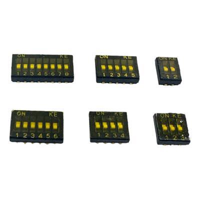 1.27拨码开关托盘包脚内弯KE