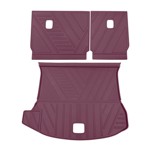 适用于小米YU7后备箱垫TPE注塑尾箱垫脚垫防水后排靠背垫内饰用品