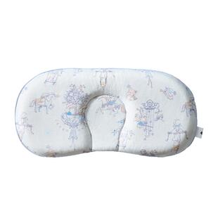 新生婴儿硅胶云片枕头0到6个月以上宝宝儿童夏季透气薄