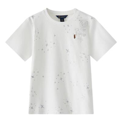 POLOWALK童装女童短袖圆领T恤