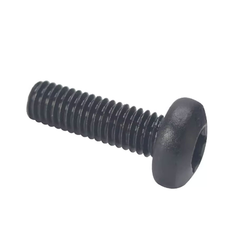 10.9级盘头梅花机钉发黑螺丝钉