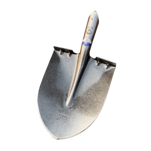 燕南钢锹加厚锰钢本色尖头铁锨领航者007 挖土全钢铁锹青冈木椿木