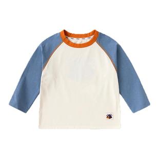 [UPF50＋]男童防晒T恤春季宝宝防紫外线长袖夏装女童上衣春装薄款