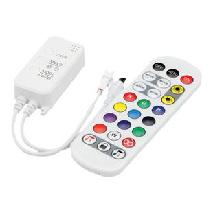 涂鸦wifi智能ZigBee幻彩控制器2811灯带跑马流水声控音乐遥控制器