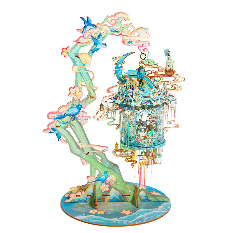 艺模金属usb小夜灯3d立体拼图
