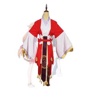 小红娘涂山红红cos服装古风汉服动漫古装狐妖涂山苏苏cosplay假发