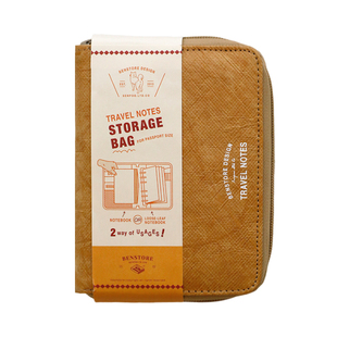 本子事多 便携旅行拉链手账本 M5A7定活两用tn护照随身包收纳本