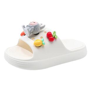 拉布布儿童拖鞋女童2026夏季新款室内家居防滑软底宝宝女孩凉拖