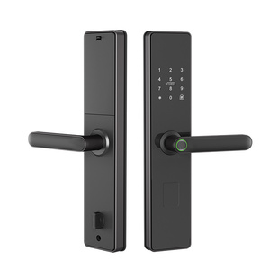 户外防水指纹锁密码锁家用防盗门入户门锁刷卡电子锁庭院感应锁