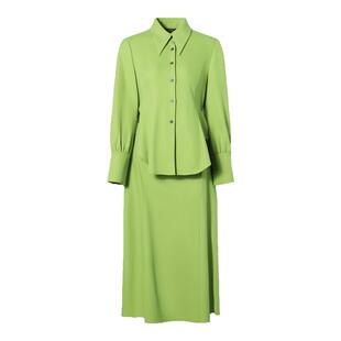 【商场同款】莱芙艾迪儿品牌连衣裙女小众设计小个子职场通勤裙子