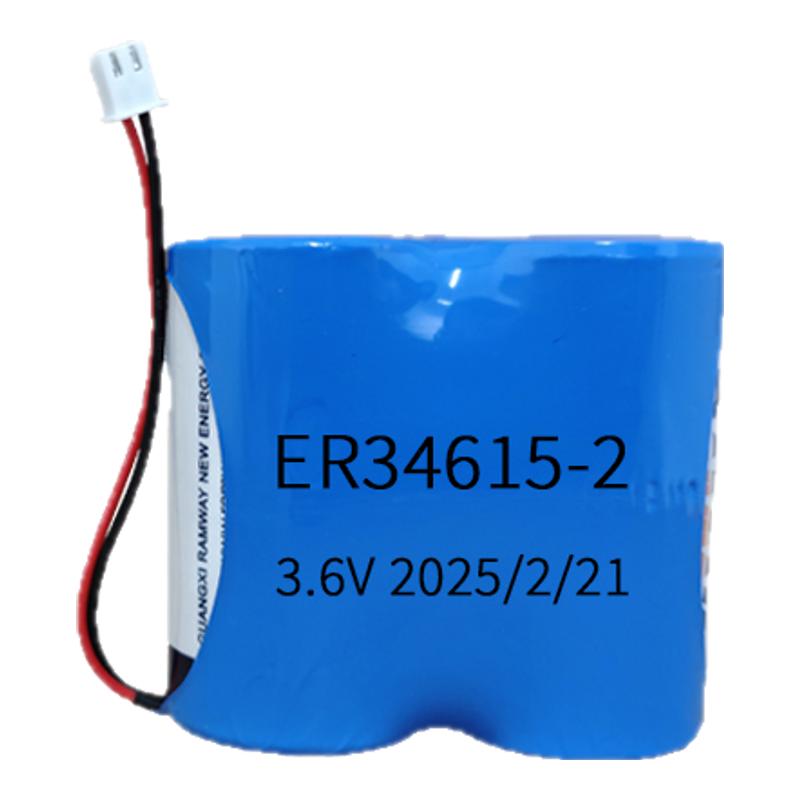 睿奕ER34615流量计电池D型1号 3.6V水表电池物联网仪器仪表锂电池