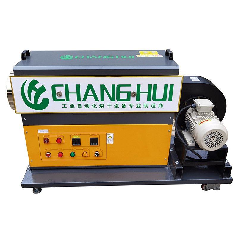 实力工厂供应小型循环风6KW工业热风机室内干燥式恒温暖风机