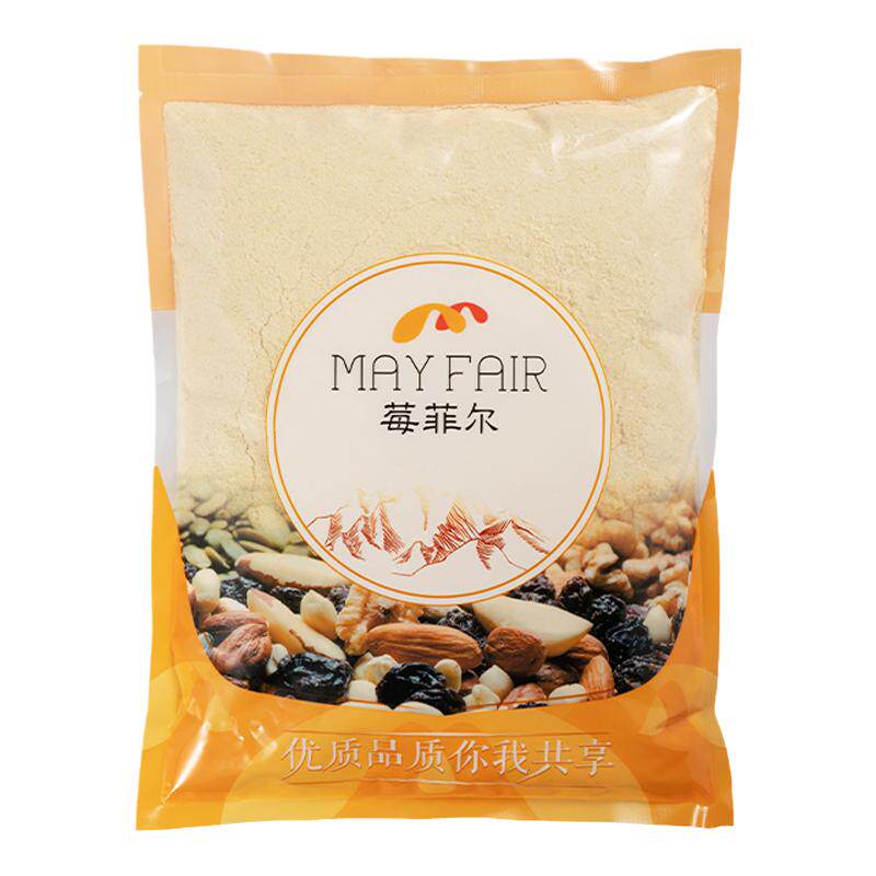 莓菲尔扁桃仁粉1kg美国进口纯杏仁粉烘焙专用原料马卡龙曲奇饼干