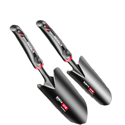 户外不锈钢园艺铲多功能使用工具露营锰钢铲养花小盆栽花铲铁铲