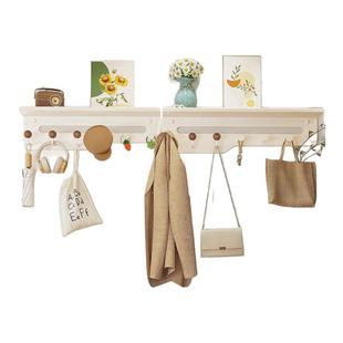 挂衣架墙上壁挂钥匙包包挂钩入户玄关置物架创意衣帽架卧室收纳架