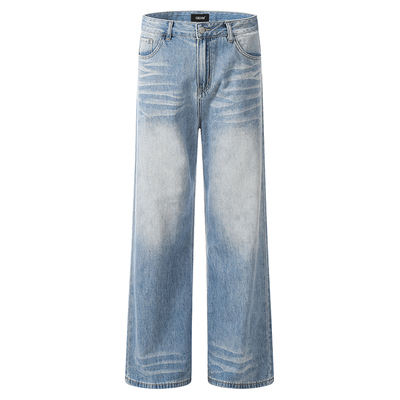 GBXM秋冬猫须牛仔裤简约气质