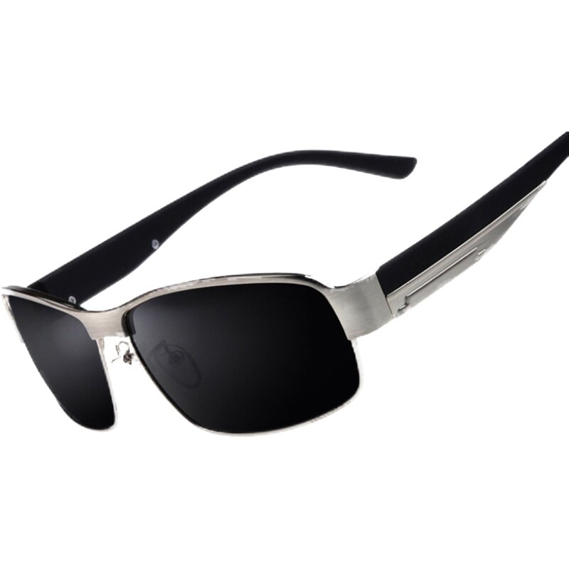 宽腿偏光镜男士墨镜长方形框8485偏光太阳眼镜司机镜驾驶开车眼睛