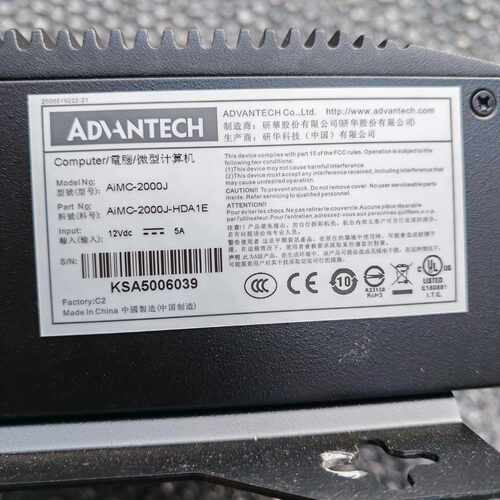 研华工控机aimc-2000j，128gb固态硬盘，成色如图议价