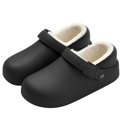 防水棉拖鞋男士冬季包跟25新款