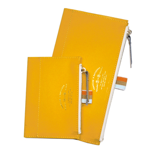 本子事多 拉链收纳袋 TN手账本周边配件杜邦纸旅行水洗牛皮票据袋