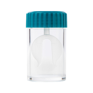 巩膜镜专用保存盒子固定夹子硬性透气性接触镜储存外出便携镜盒