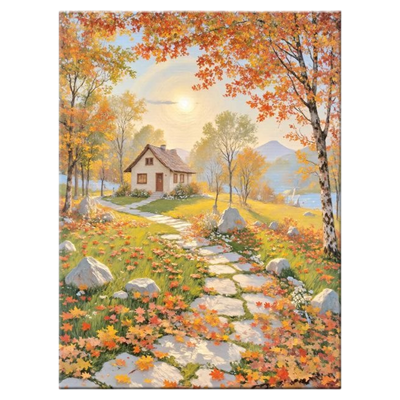 云栖画境客厅装饰画宫崎骏风景