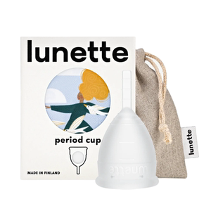 lunette芬兰月亮杯姨妈杯月经杯大容量月事杯经期卫生棉条短导管