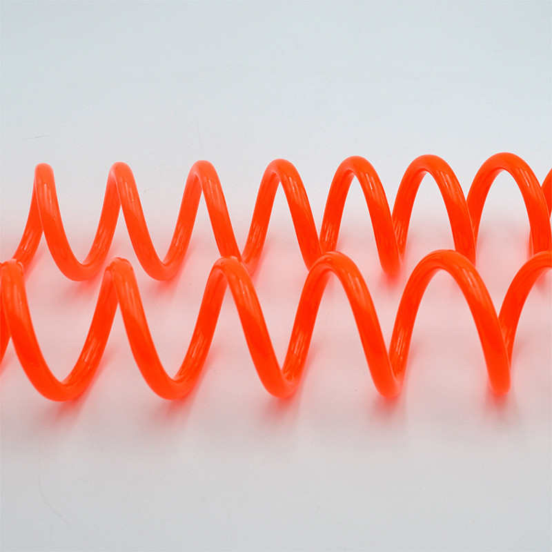 PU弹簧气管软管空压机弹簧管气泵高压伸缩软管螺旋风管带接头