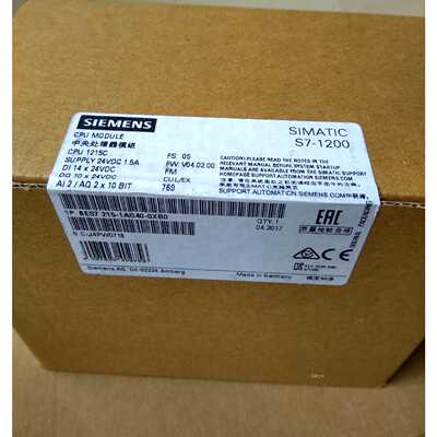 议价6ES7215-1AG40-0XB0西门子S7-1200CPU1215C紧凑型CPUDC/DC/DC