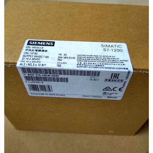 议价6ES7215-1AG40-0XB0西门子S7-1200CPU1215C紧凑型CPUDC/DC/DC