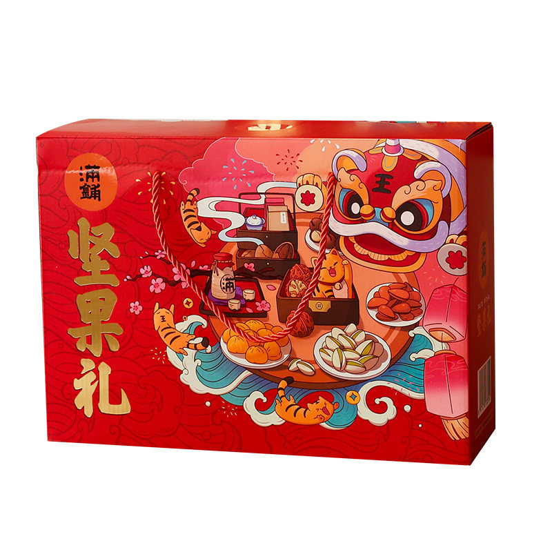 坚果零食大礼包送长辈