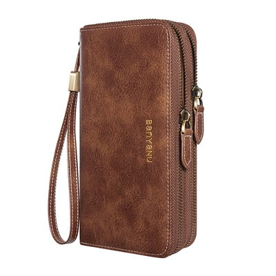 班亚奴新款长款大容量钱包