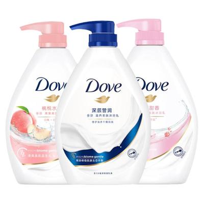 多芬滋养美肤沐浴乳露液深层营润桃悦水透樱花甜香官方大促正品